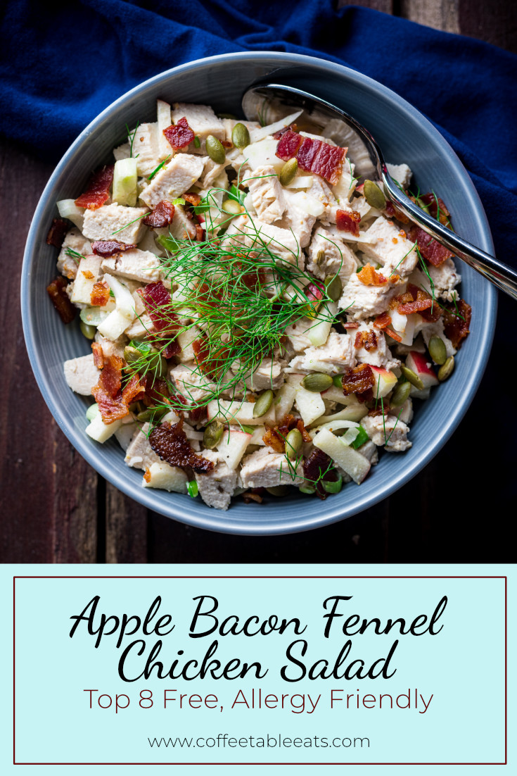 apple bacon fennel chicken salad recipe