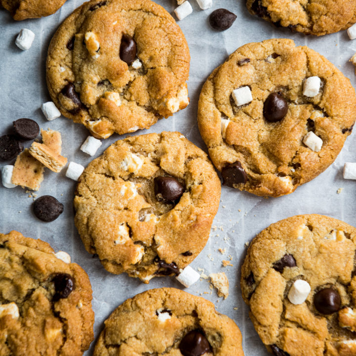 dairy free smores cookies