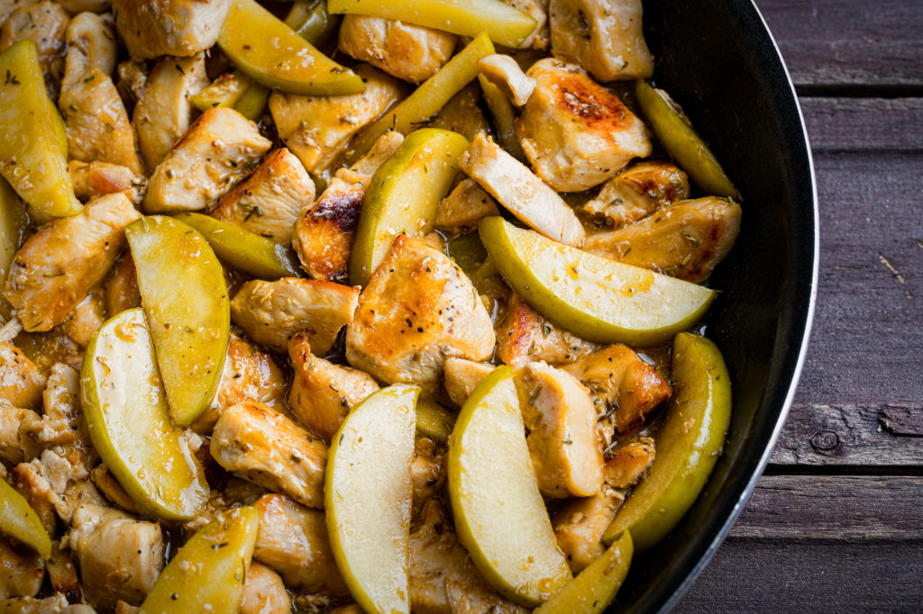 Apple Cider Chicken Skillet Weeknight Meal