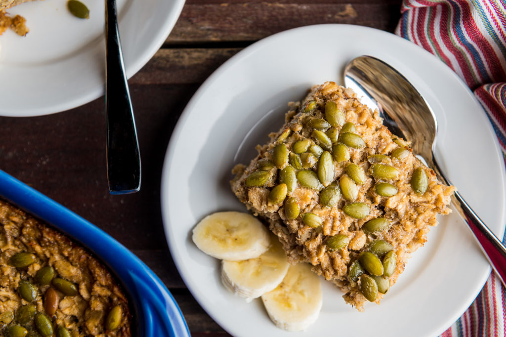 Nut Free Banana Bread Baked Oatmeal