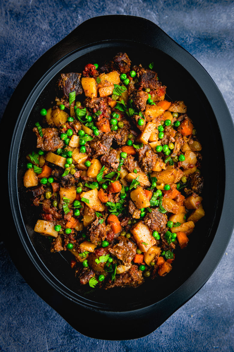 Easy Slow Cooker Beef Stew Without Garlic